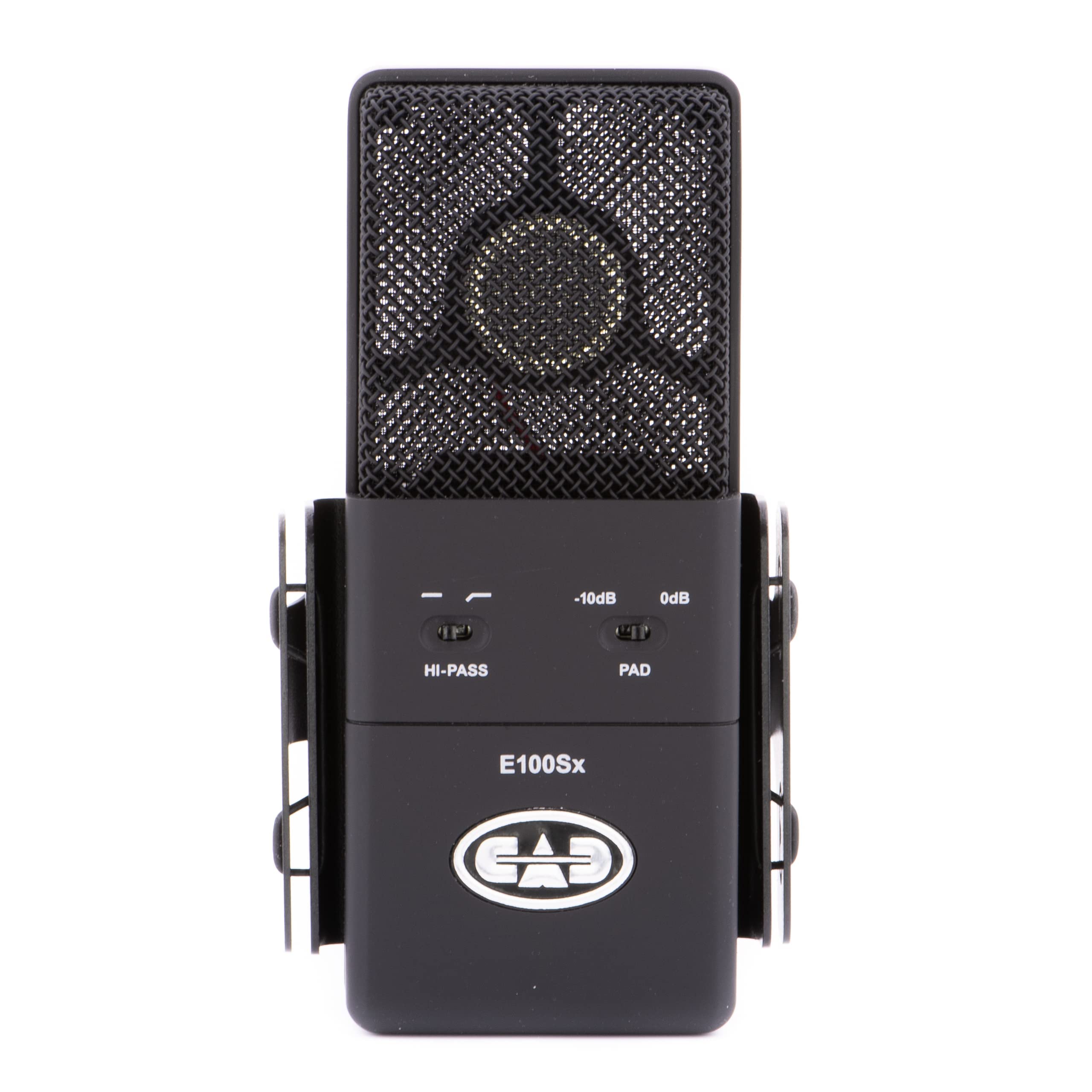 Cad Audio E100Sx Large Diaphragm Supercardioid Condenser Microphone ,Black